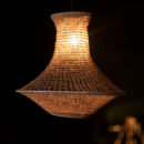 KAAHIRA Crochet Handmade Ceiling Lamp - Coastal