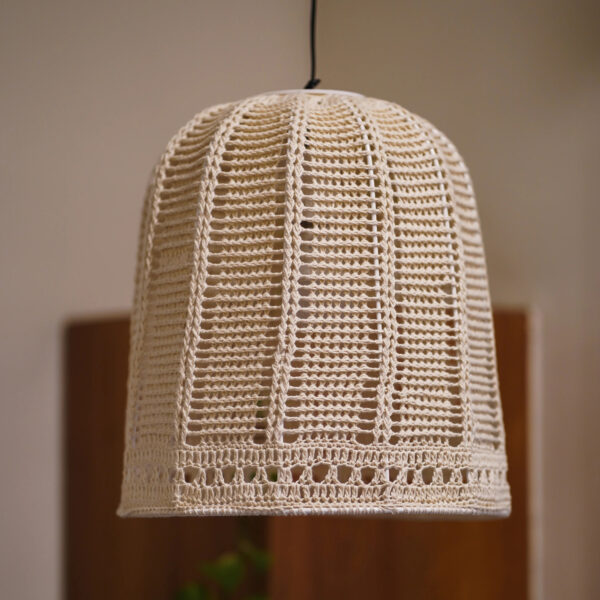 KAAHIRA Crochet Handmade Ceiling Lamp - Scandinavian
