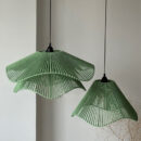 Bloom Duo Pendant Lamp Set – Handwoven Cotton Rope Hanging Lights