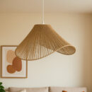 WaveForm Jute Pendant Lamp
