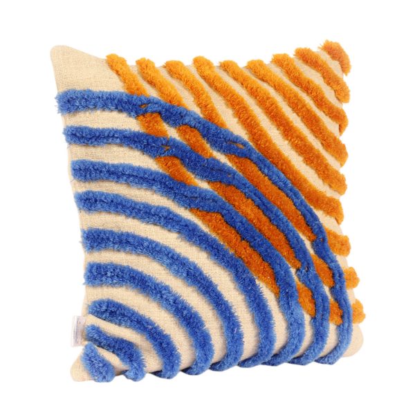 KAAHIRA Abstract Tufted Boho Sofa Cushion Cover