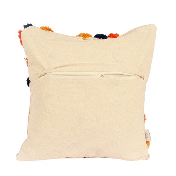 Kaahira Handmade Tufted Tassel Cushion Cover