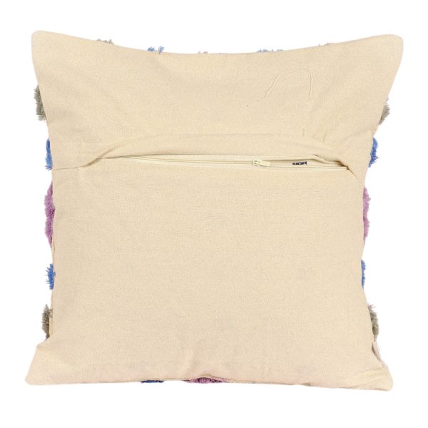 Kaahira Hand-Tufted Diamond Shape Design Cushion Cover