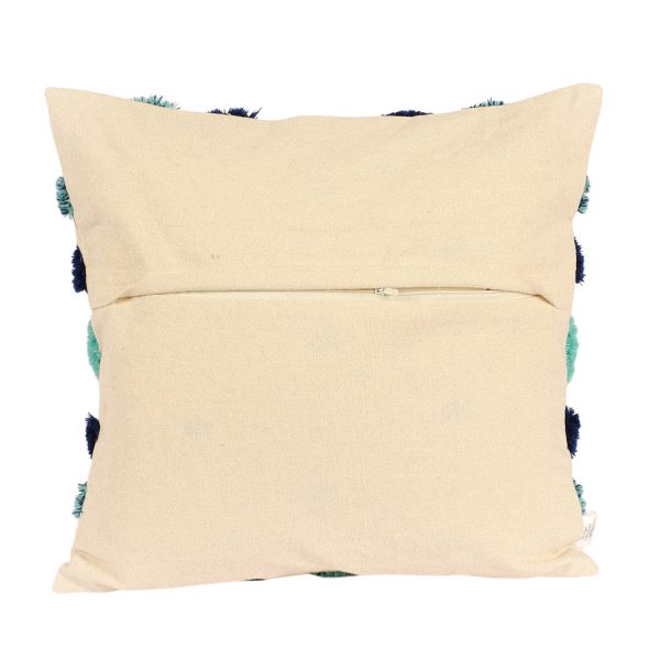 Kaahira Hand-Tufted Cotton Cushion Cover