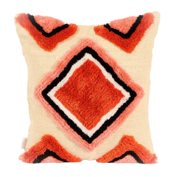 Kaahira Accent Boho Decor Tufted Throw Pillow Cover