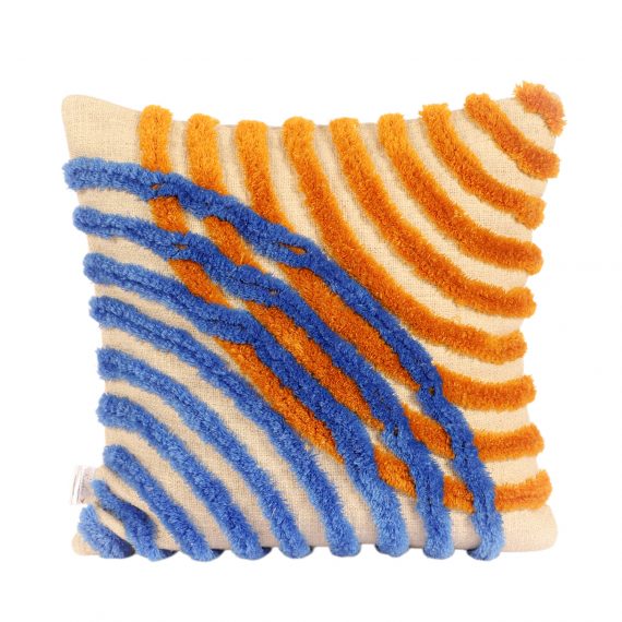 KAAHIRA Abstract Tufted Boho Sofa Cushion Cover