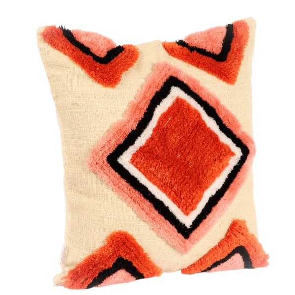 Kaahira Accent Boho Decor Tufted Throw Pillow Cover